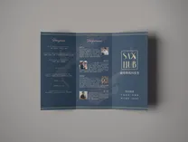 Saxhub concert program, front